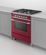 Fisher & Paykel 30" Series 7 Classic Gas Range, 4 Burner – OR30SCG4*