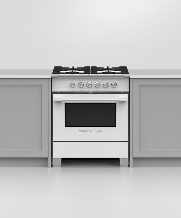 Fisher & Paykel 30" Series 7 Classic Gas Range, 4 Burner – OR30SCG4*
