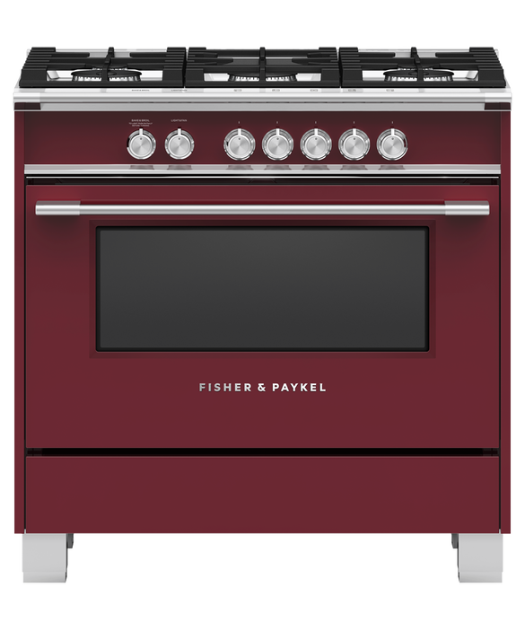 Fisher & Paykel 36" Series 7 Classic Gas Range, 5 Burner – OR36SCG4*