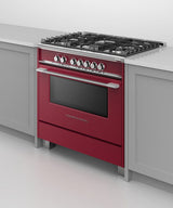 Fisher & Paykel 36" Series 7 Classic Gas Range, 5 Burner – OR36SCG4*
