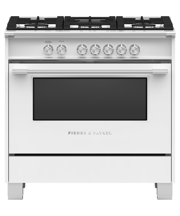 Fisher & Paykel 36" Series 7 Classic Gas Range, 5 Burner – OR36SCG4*
