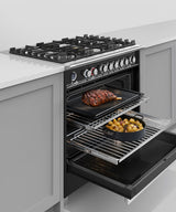 Fisher & Paykel 36" Series 9 Classic Dual Fuel Range, 5 Burner – OR36SCG6*