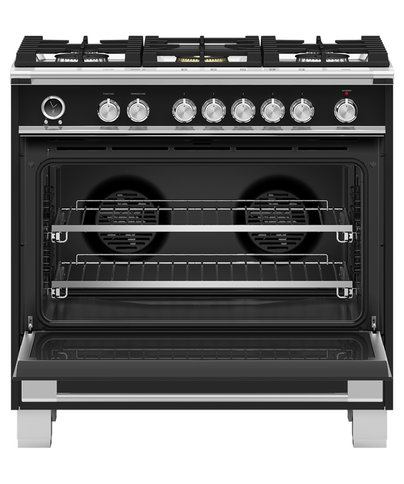 Fisher & Paykel 36" Series 9 Classic Dual Fuel Range, 5 Burner – OR36SCG6*