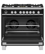 Fisher & Paykel 36" Series 9 Classic Dual Fuel Range, 5 Burner – OR36SCG6*