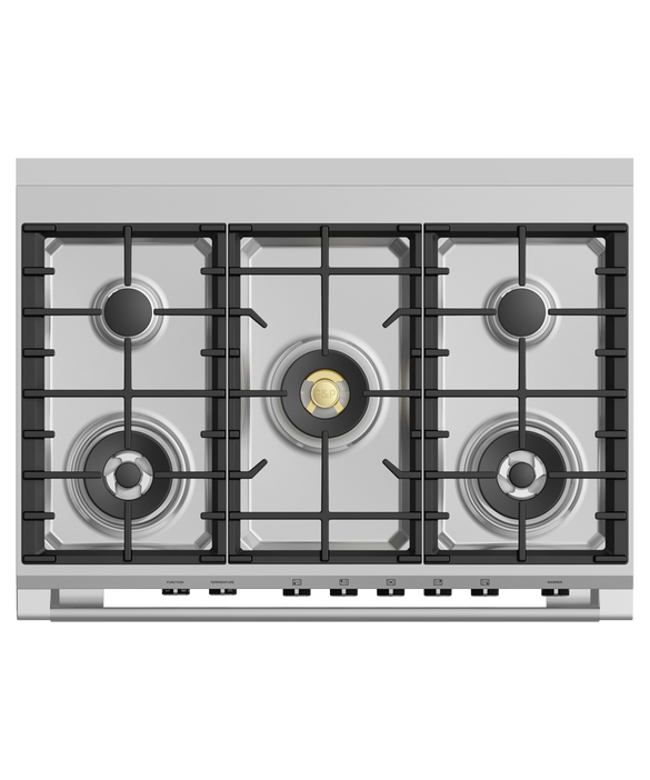 Fisher & Paykel 36" Series 9 Classic Dual Fuel Range, 5 Burner – OR36SCG6*