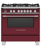 Fisher & Paykel 36" Series 9 Classic Dual Fuel Range, 5 Burner – OR36SCG6*