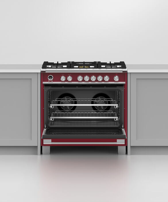 Fisher & Paykel 36" Series 9 Classic Dual Fuel Range, 5 Burner – OR36SCG6*