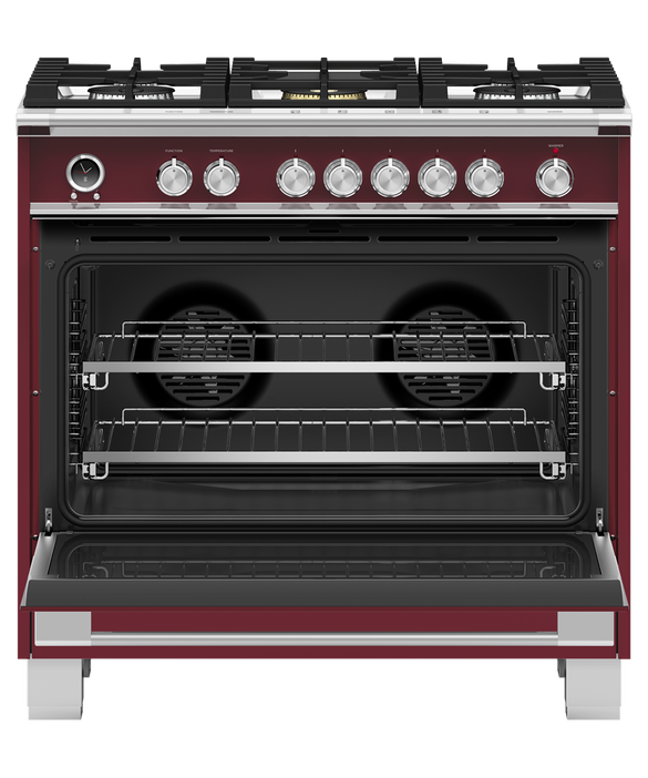 Fisher & Paykel 36" Series 9 Classic Dual Fuel Range, 5 Burner – OR36SCG6*