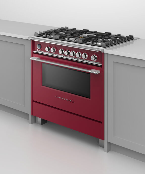 Fisher & Paykel 36" Series 9 Classic Dual Fuel Range, 5 Burner – OR36SCG6*