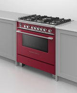 Fisher & Paykel 36" Series 9 Classic Dual Fuel Range, 5 Burner – OR36SCG6*