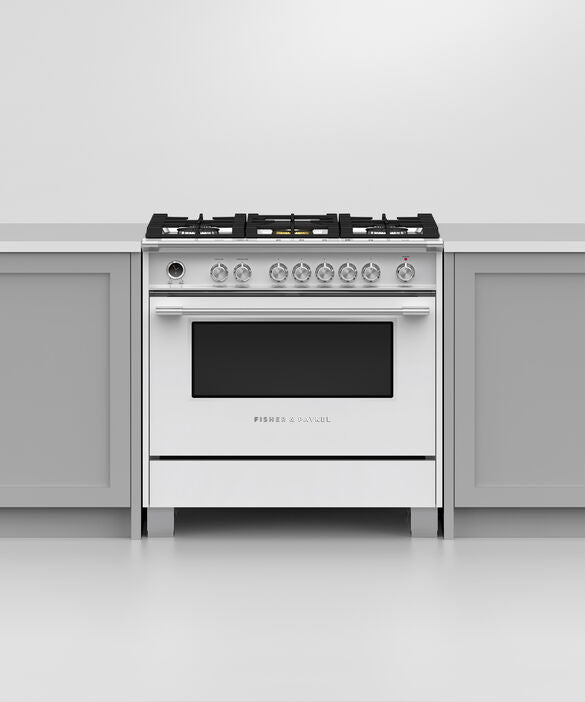 Fisher & Paykel 36" Series 9 Classic Dual Fuel Range, 5 Burner – OR36SCG6*
