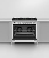 Fisher & Paykel 36" Series 9 Classic Dual Fuel Range, 5 Burner – OR36SCG6*