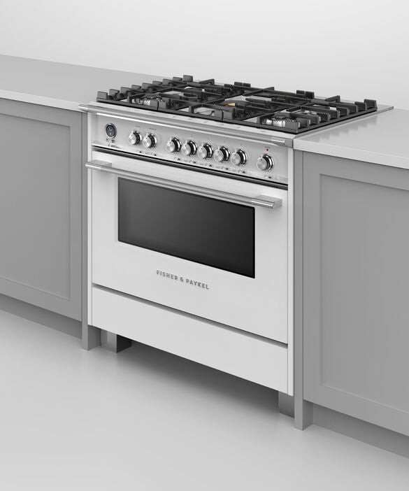 Fisher & Paykel 36" Series 9 Classic Dual Fuel Range, 5 Burner – OR36SCG6*