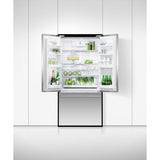 Fisher & Paykel 17 cu ft Series 7 French Door Refrigerator Freezer, Ice & Water - RF170ADUSX4 N