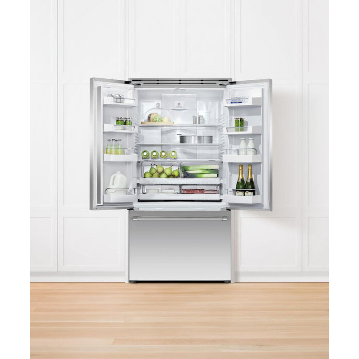 Fisher & Paykel 20.1 cu ft Series 7 French Door Refrigerator Freezer, Ice - RF201ACJSX1_N