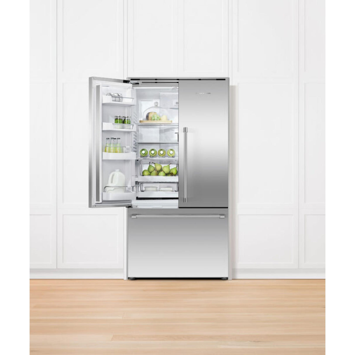 Fisher & Paykel 20.1 cu ft Series 7 French Door Refrigerator Freezer, Ice - RF201ACJSX1_N
