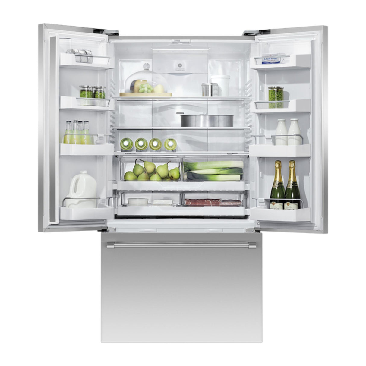 Fisher & Paykel 20.1 cu ft Series 7 French Door Refrigerator Freezer, Ice - RF201ACJSX1_N