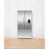 Fisher & Paykel 20.1 cu ft Series 7 French Door Refrigerator Freezer, Ice & Water - RF201ACUSX1_N