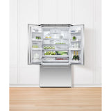 Fisher & Paykel 20.1 cu ft Series 7 French Door Refrigerator Freezer, Ice & Water - RF201ACUSX1_N
