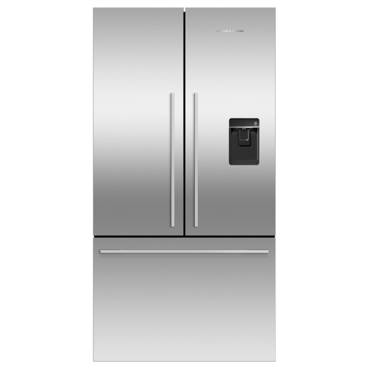 Fisher & Paykel 20.1 cu ft Series 7 French Door Refrigerator Freezer, Ice & Water - RF201ADUSX5 N