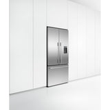 Fisher & Paykel 20.1 cu ft Series 7 French Door Refrigerator Freezer, Ice & Water - RF201ADUSX5 N