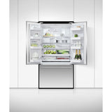 Fisher & Paykel 20.1 cu ft Series 7 French Door Refrigerator Freezer - RF201ADX5 N