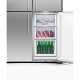 Fisher & Paykel 18.9 cu ft Series 7 Quad Door Refrigerator Freezer Ice, & Water - RF203QDUVX1