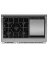 Fisher & Paykel 48" Series 7 Professional Gas Range, 5 Burner with Griddle – RGV3-485GD-N