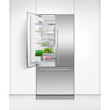 Fisher & Paykel 32" Series 7 Integrated French Door Refrigerator Freezer, Ice - RS32A72J1