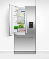 Fisher & Paykel 32" Series 7 Integrated French Door Refrigerator Freezer, Ice & Water - RS32A72U1
