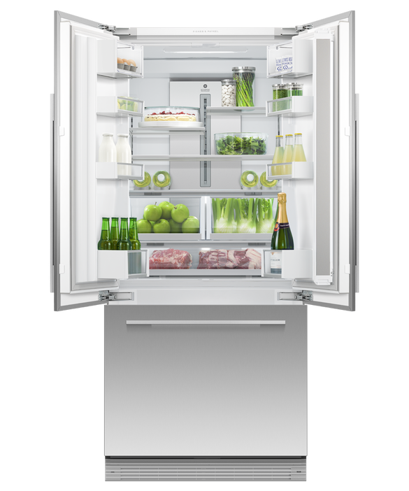 Fisher & Paykel 32" Series 7 Integrated French Door Refrigerator Freezer, Ice & Water - RS32A72U1