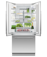 Fisher & Paykel 32" Series 7 Integrated French Door Refrigerator Freezer, Ice & Water - RS32A72U1
