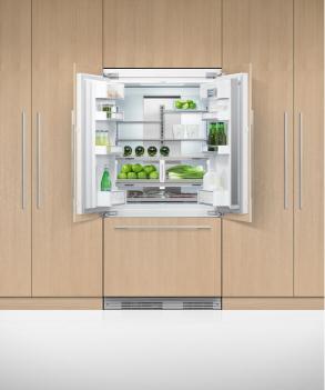 Fisher & Paykel 36" Series 7 Integrated French Door Refrigerator Freezer, Ice & Water - RS36A72J1 N