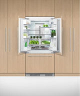 Fisher & Paykel 36" Series 7 Integrated French Door Refrigerator Freezer, Ice & Water - RS36A72J1 N