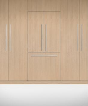 Fisher & Paykel 36"Series 7 Integrated French Door Refrigerator Freezer Ice, - RS36A80J1 N