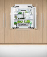 Fisher & Paykel 36"Series 7 Integrated French Door Refrigerator Freezer Ice, - RS36A80J1 N