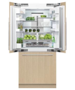 Fisher & Paykel 36"Series 7 Integrated French Door Refrigerator Freezer Ice, - RS36A80J1 N