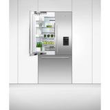 Fisher & Paykel 36" Series 7 Integrated French Door Refrigerator Freezer, Ice & Water - RS36A80U1 N