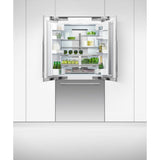Fisher & Paykel 36" Series 7 Integrated French Door Refrigerator Freezer, Ice & Water - RS36A80U1 N