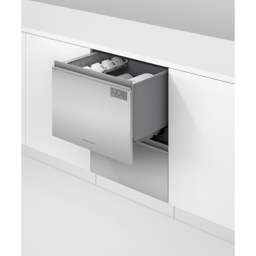 Fisher & Paykel Series 7 Contemporary Tall Double DishDrawer™ Dishwasher - DD24DT2NX9