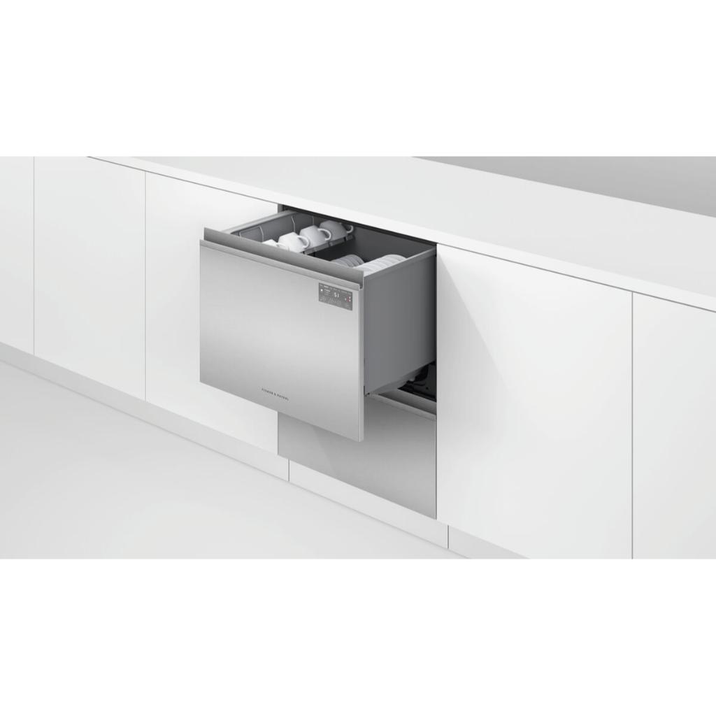Fisher & Paykel Series 7 Contemporary Tall Double DishDrawer™ Dishwasher - DD24DT2NX9