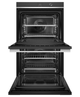 Fisher & Paykel 30" Series 9 Contemporary Self-Cleaning Double Oven, Stainless Steel – OB30DDPTDX2