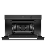 Fisher & Paykel 30" Series 9 Minimal Compact Convection Speed Oven, Black Glass – OM30NDTDB1