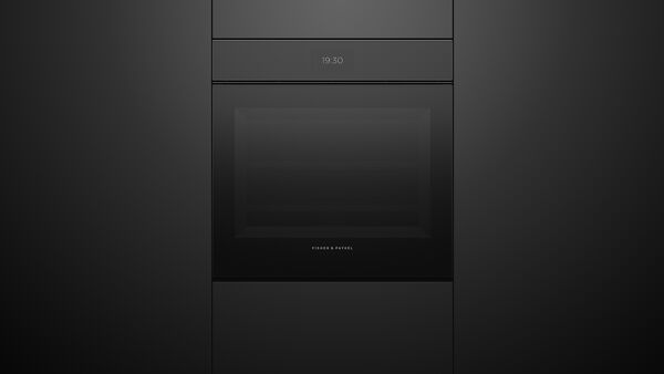 Fisher & Paykel 24" Series 11 Minimal Handleless Combi-Steam Oven, Black Glass – OS24SMTNB1