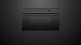 Fisher & Paykel 30" Series 9 Minimal Compact Combi‑Steam Oven, Black – OS30NDTDB1