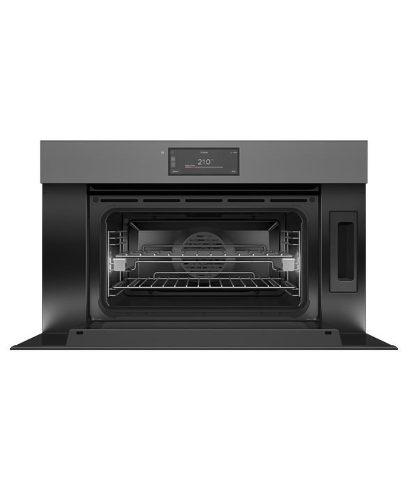Fisher & Paykel 30" Series 9 Minimal Handleless Compact Combi Steam Oven – OS30NMUN*