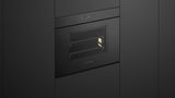 Fisher & Paykel 30" Series 11 Minimal Handleless Combi‑Steam Oven, Black Glass – OS30SMUNB3