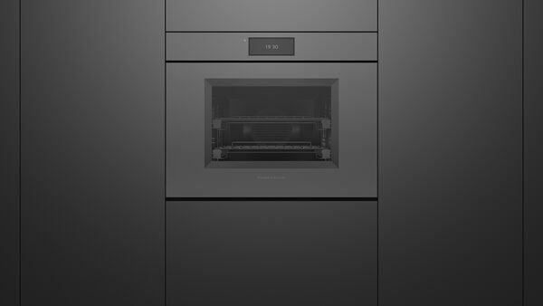 Fisher & Paykel 30" Series 11 Minimal Handleless Combi‑Steam Oven, Grey Glass – OS30SMUNG3