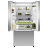 Fisher & Paykel 18cu ft Series 7 French Door Refrigerator Freezer, Ice & water - RF178ANUX1