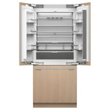 Fisher & Paykel 36" Series 11 Integrated French Door Refrigerator Freezer Ice,  Water - RS3684AUVE1